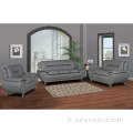 Wholesale style moderne salon PU Loveseats Sofa